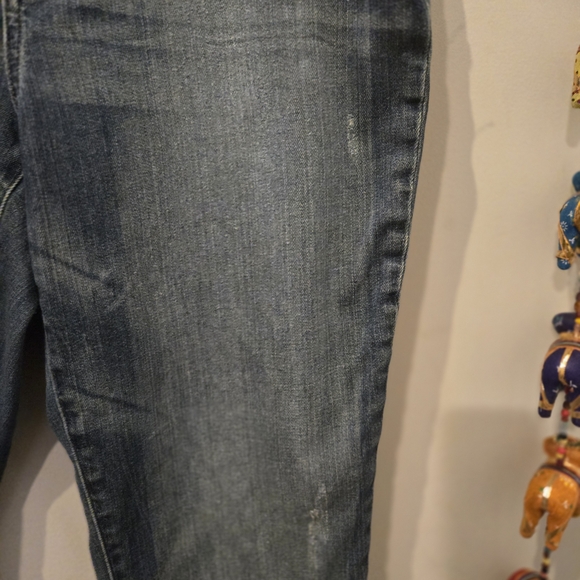 DKNY Women's Dark Blue Skinny Jeans - Picture 6 of 8